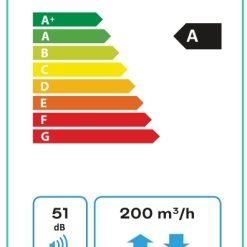 Entalpinis sieninis rekuperatorius OXYGEN Easy V200E 200 m³/h