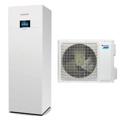 Šilumos siurblys oras-vanduo Gree Versati III DUO S1GRE-GRS-CQ4.0PDG-PD/NHH-KOM su integr.185 ltr. talpa (4,00 kw) 1Ø -25